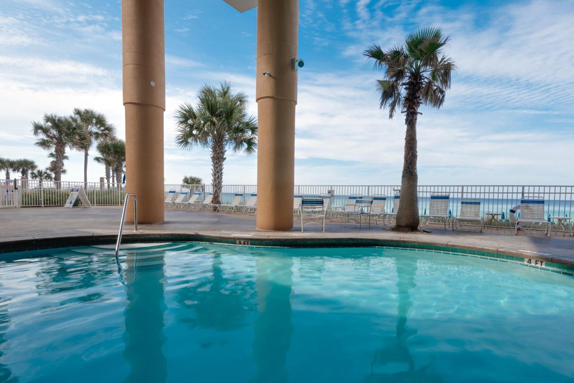 Gulf Front! 2 Bedroom 2 Ba! 11Th Floor Condo + Condo Amenities! Panama City Beach Exterior photo